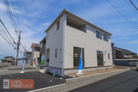栃木県下都賀郡壬生町大字安塚 の新築一戸建ての現地外観写真