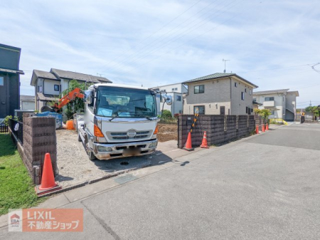 栃木県宇都宮市東峰1丁目の土地の現地土地写真