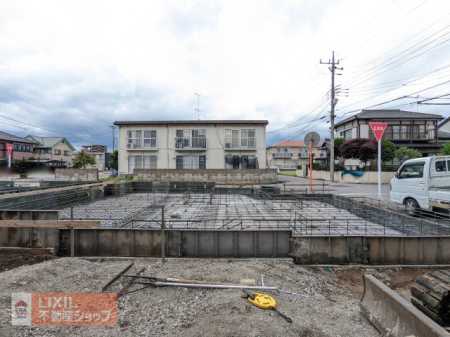 栃木県下都賀郡壬生町幸町3丁目の新築一戸建ての現地外観写真