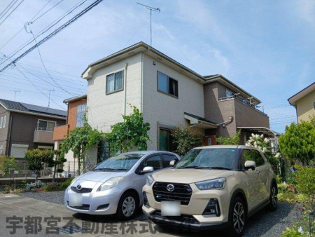 栃木県宇都宮市ゆいの杜2丁目の中古一戸建ての現地外観写真