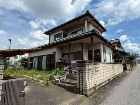 栃木県宇都宮市駒生2丁目の土地の現地土地写真