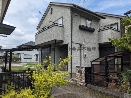 栃木県宇都宮市大曽5丁目の中古一戸建ての現地外観写真